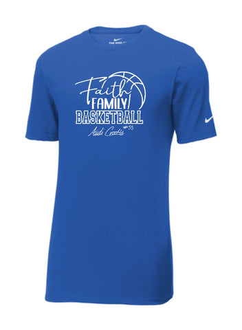 A.C.-Nike Dri-FIT Cotton/Poly Tee {Faith Family Basketball}