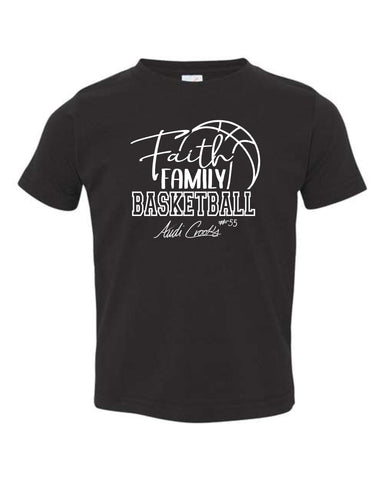 A.C. - Youth Dryblend Short Sleeve Tee {Faith, Family, Basketball}