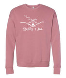 S4J - Bella+Canvas Unisex Sponge Fleece Drop Shoulder Crewneck Sweatshirt | Fruit Grows In the Valley