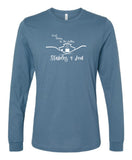 S4J - Bella+Canvas Long Sleeve Tee | Fruit Grows in The Valley