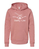 S4J - BELLA + CANVAS - Youth Unisex Sponge Fleece Hoodie | Fruit Grows in the Valley