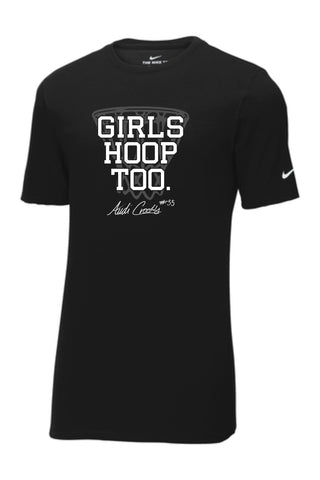 A.C.-Nike Dri-FIT Cotton/Poly Tee{Girls Hoop Too}
