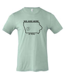 S4J - Bella+Canvas Short Sleeve Tee |  Here 4 You {front}