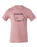 S4J - Bella+Canvas Short Sleeve Tee |  Here 4 You {front}