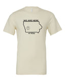 S4J - YOUTH Bella+Canvas Short Sleeve Tee | Here 4 You {front}