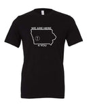 S4J - YOUTH Bella+Canvas Short Sleeve Tee | Here 4 You {front}