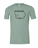 S4J - Bella+Canvas Short Sleeve Tee |  Here 4 You {front}