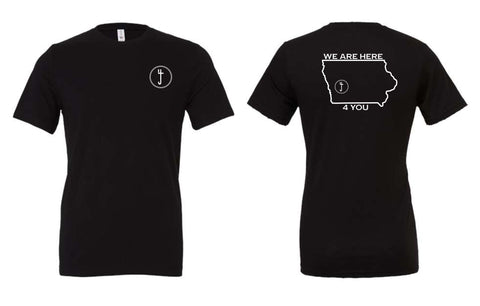 S4J - Bella+Canvas Short Sleeve Tee | Here 4 You {2 sides}