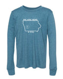 S4J - Bella+Canvas Long Sleeve Tee | Here 4 You {front}