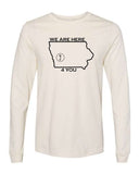 S4J - Bella+Canvas Long Sleeve Tee | Here 4 You {front}