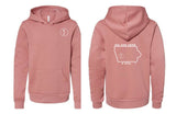 S4J - BELLA + CANVAS - Youth Unisex Sponge Fleece Hoodie | Here 4 You {2 sides}