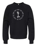 S4J -BELLA + CANVAS - Youth Sponge Fleece Crewneck Sweatshirt  | 4J♥
