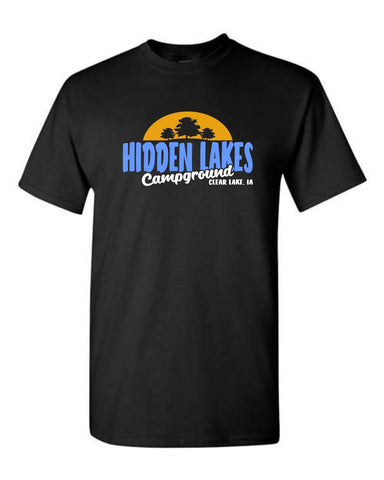 Hidden Lakes Campground - Sunset - Short Sleeve Tee (Youth/Adult)