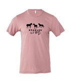 S4J - Bella+Canvas Short Sleeve Tee | 3 Horses