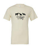 S4J - YOUTH Bella+Canvas Short Sleeve Tee | 3 Horses