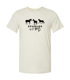 S4J - Bella+Canvas Short Sleeve Tee | 3 Horses