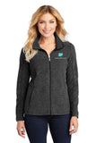 GDG - Ladies Heather Microfleece Full-Zip Jacket