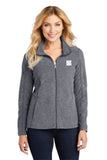 LLF- Ladies Heather Microfleece Full-Zip Jacket
