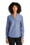 ISB Port Authority® Ladies Long Sleeve Chambray Easy Care Shirt