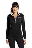 W. Realtors - Nike Ladies Dri-FIT 1/2-Zip Cover-Up (Embroidered)