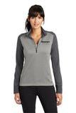 W. Realtors - Nike Ladies Dri-FIT 1/2-Zip Cover-Up (Embroidered)