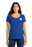 LLF - Nike Ladies Dri-FIT Cotton/Poly Scoop Neck Tee