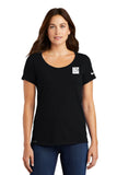 LLF - Nike Ladies Dri-FIT Cotton/Poly Scoop Neck Tee