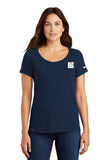 LLF - Nike Ladies Dri-FIT Cotton/Poly Scoop Neck Tee