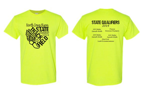 North Iowa Track Short/Long Sleeve 2019