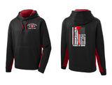 Whittemore Fire & EMS Performance Colorblock Hooded Pullover