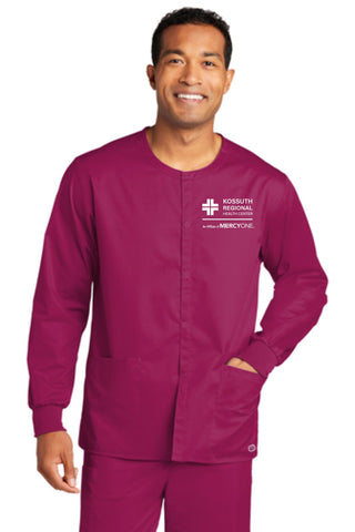 KRHC - WonderWink® Unisex WorkFlex™ Snap-Front Scrub Jacket