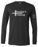 S4J -Youth Bella+Canvas Long Sleeve Tee | Sunday's Coming