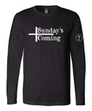 S4J -Youth Bella+Canvas Long Sleeve Tee | Sunday's Coming