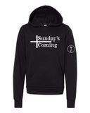 S4J - BELLA + CANVAS - Youth Unisex Sponge Fleece Hoodie | Sunday's Coming